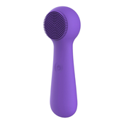 FaceClean - brezžični, vodoodporni masažni aparat za obraz (vijolična)