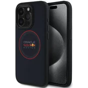Ovitek Red Bull PU usnjen ovitek Red Ring MagSafe za iPhone 15 Pro Max mornarsko modra (RBHMP15X24PUILVR)