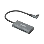 SmallRig 4-in-1 USB-C Hub PD 100W/USB-C 3.1/USB-C 2.0 with Audio Adapter x 2 4598