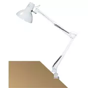 Rabalux Arno stona lampa E27 60W,bela, metal