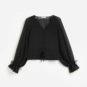 Reserved - Bluza s dekorativnom vezicom