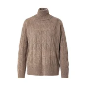 TOMMY HILFIGER Pulover svetlo rjava