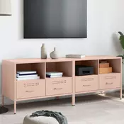 Vidaxl vidaXL TV omarice, 2 kosa, roza, 68 x 39 x 50,5 cm, jeklo