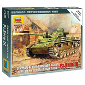 Tank 6162 Wargames (WWII) - Tank orožnika Panzer III (1: 100)