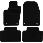 shumee Črne velurne talne obloge za Dodge Durango III FL SUV (2013-2020)