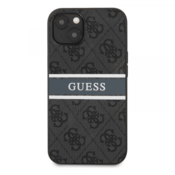 Maska Guess 4G Stripe za iPhone 13 (6.1) siva.