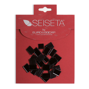 SEISETA KP-BK Keratin u plocicama za nadogradnju kose, 25 komada, Black
