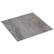 Vidaxl Deske za talne obloge 55 szt. Svetlo rjava 5,11 m2 PVC