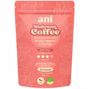 ani Mushroom Coffee Osredotočenost in energija – mleta kava z Lions Mane in Turkey Tail, 200 g