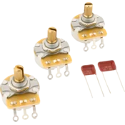 Fender Stratocaster Split Shaft Kit 3-Pack Potenciometar (Kao novo)