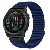 INF Združljiv najlonski pašček za uro Garmin Fenix 8/7X/Epix Pro/Tactix 8 DarkBlue 20 mm, (5000079484)