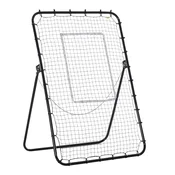 Homestar Nogometni povratnik 123x73x1785 cm Črn