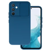 Onasi Lens Cover silikonski ovitek zaščita za Samsung Galaxy A34 - moder
