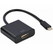 GEMBIRD - USB Type-C to HDMI adapter cable, 4K@60Hz, 15 cm, black