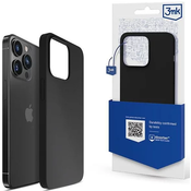 3MK Silicone Case iPhone 14 Pro Max 6,7 black (5903108499101)