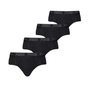 Mens Puma Everyday Briefs 4-pack, Black, Size 5, Clothing