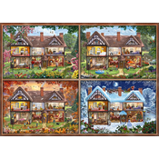 Jahreszeiten Haus (Puzzle)