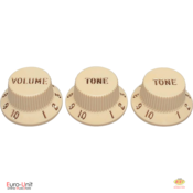 Fender Stratocaster Knobs Aged White gumbi za potenciometre