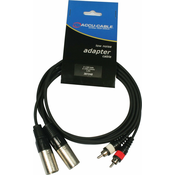 ADJ AC-2XM-2RM/1,5 2x XLR Male/2xRCA 1,5 m