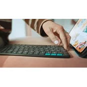 LOGITECH Folio etui + Logitech + flip folio + svetlo siva barva, (5000540708)