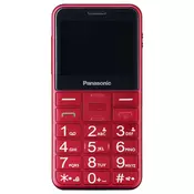 PANASONIC mobilni telefon KX-TU150, Red