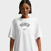 Paris Saint-Germain Womens Nike Football T-Shirt - White - Cotton
