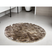 Okrugla Prostirka za kupatilo fi 100cm Braon boja ( VLK000198-braonboja )
