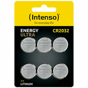 (Intenso) Baterija litijska, CR2032/6, 3 V, dugmasta, blister 6 kom - CR2032/6