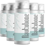 Nautubone Krema – 100ml visoko dozirana – S hialuronom in izvlečkom jantarja – Originalna švicarska receptura – Paket 5 kosov