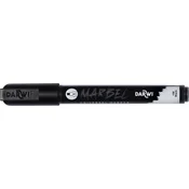 Darwi Marbel Marker pero 6 mm Black N°100 1 kos