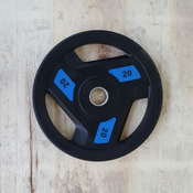 DISK OLIMPIJSKI GUMIRANI TRIGRIP CS 20 KG * PREMER 51 MM*