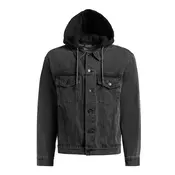 khujo Prehodna jakna Jokin  črn denim