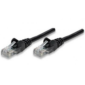 Intellinet RJ45 mrežni priključni kabel CAT 5e U/UTP [1x RJ45-utikač - 1x RJ45-utikač] 20 m crni, Intellinet