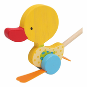 Lesena vlečna igrača Legler Duck Tine