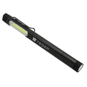 shumee LED COB svetilka v obliki pisala iz aluminija, 400lm, 750mAh baterija, polnilno USB, Teger