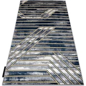 Rugsx Preproga DE LUXE sodobni 460 Vrstice - 240x340 cm Modra