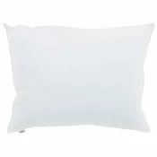 Vidaxl Vzglavnik z blazino 2 szt. Bela 70 x 90 cm Bombaž
