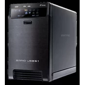 FANTEC QB-X2U31R schwarz 2 x 3,5 SATA Raid HDD USB 3.1