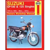 Suzuki Gp100 & 125 Singles (78 - 93)