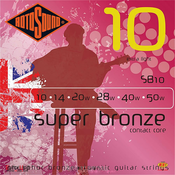 Rotosound SB10 Super Bronze žice za akusticnu gitaru