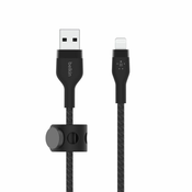 Belkin belkin usb kabel usb-a - ltg silikon 2m črn