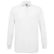 MAJICA DUGI RUKAVI B&C SAFRAN POLO LSL 180G bela 3XL!!