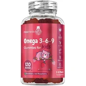Omega 3-6-9 za otroke, 120 gumi bonbonov