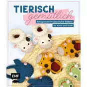 Tierisch gemütlich - Amigurumi-Hausschuhe häkeln für Klein und Groß