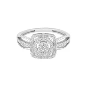 Diamant Exquis Prstan srebrna