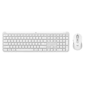 LOGITECH MK950 Wireless Desktop White US tastatura + miš