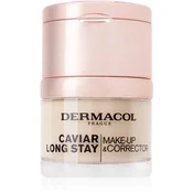 Dermacol Caviar Long Stay puder in korektor s kaviarjem odtenek 1 Pale (Make-up & Corrector) 30 ml