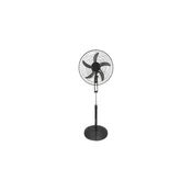Stojni ventilator 60 W/230 V, 129 cm, črn + daljinski upravljalnik