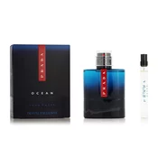 Prada Luna Rossa Ocean EDT Refillable 100 ml + EDT MINI 10 ml za muškarce