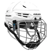 Hokejska čelada Bauer RE-AKT 55 Combo White Senior L